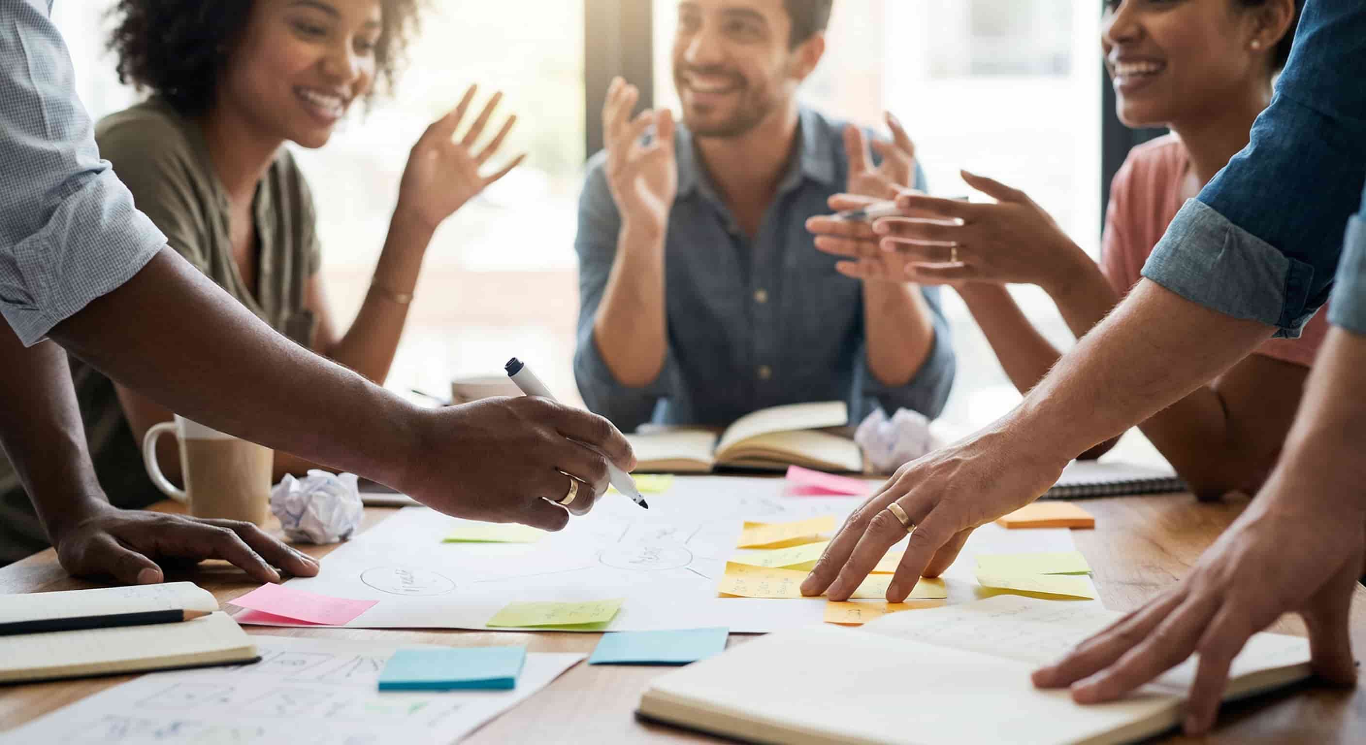 Passionate Team Collaboration and Commitment